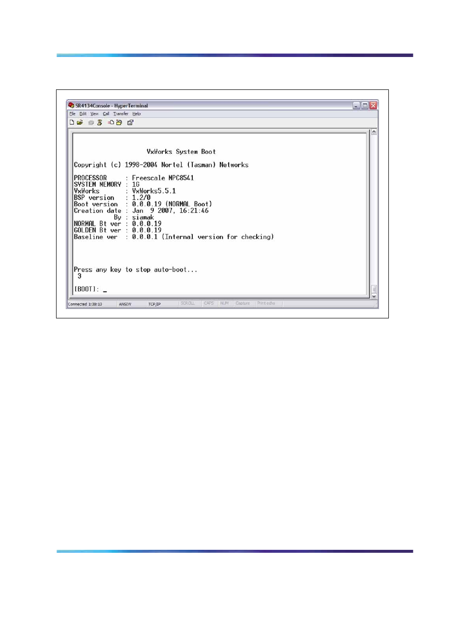 Logging in to the secure router 4134 | Nortel Networks Nortel Secure Router 4134 User Manual | Page 19 / 42