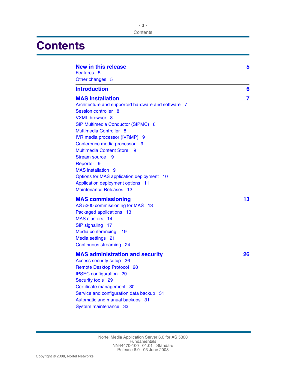 Nortel Networks NN44470-100 User Manual | Page 3 / 63