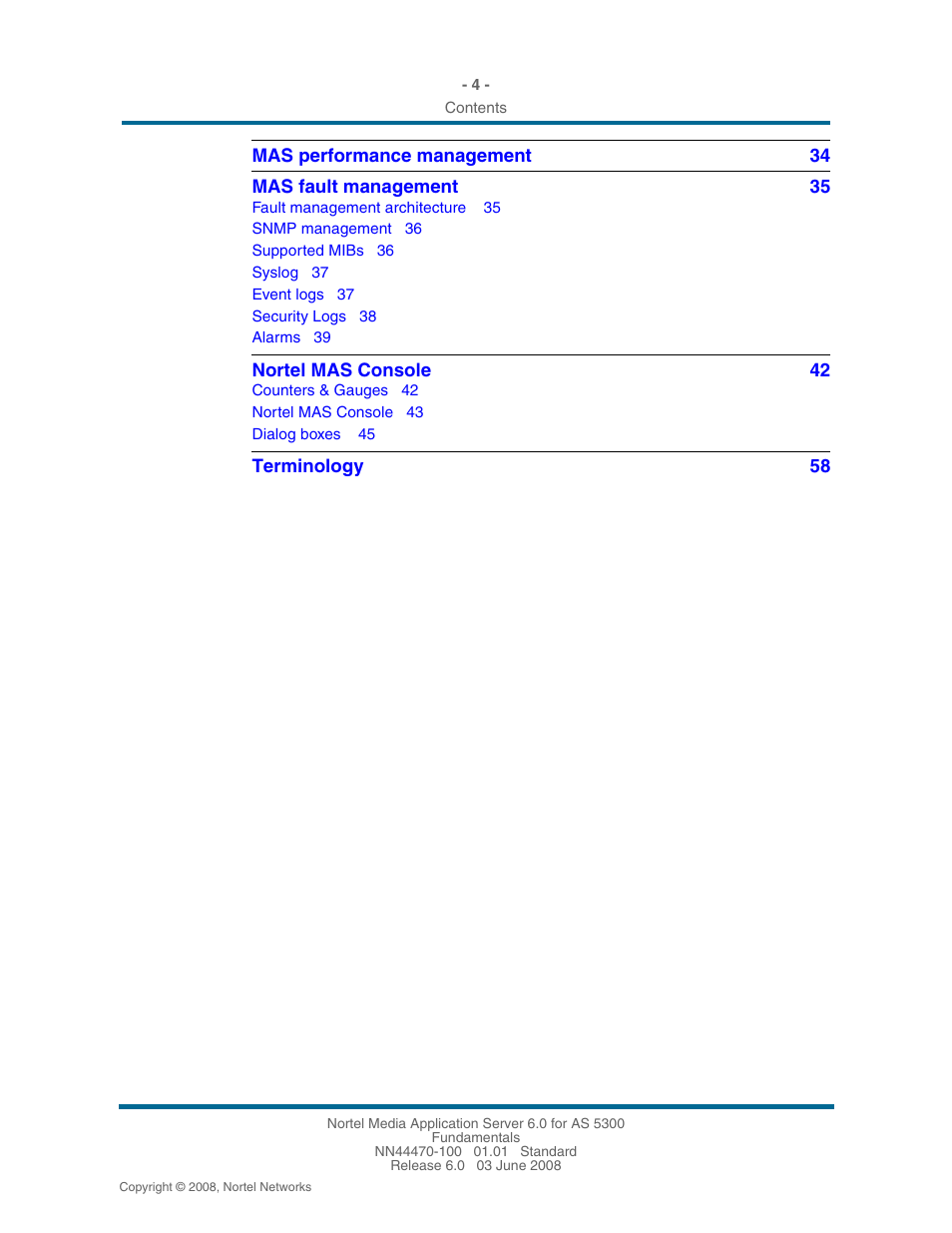 Nortel Networks NN44470-100 User Manual | Page 4 / 63