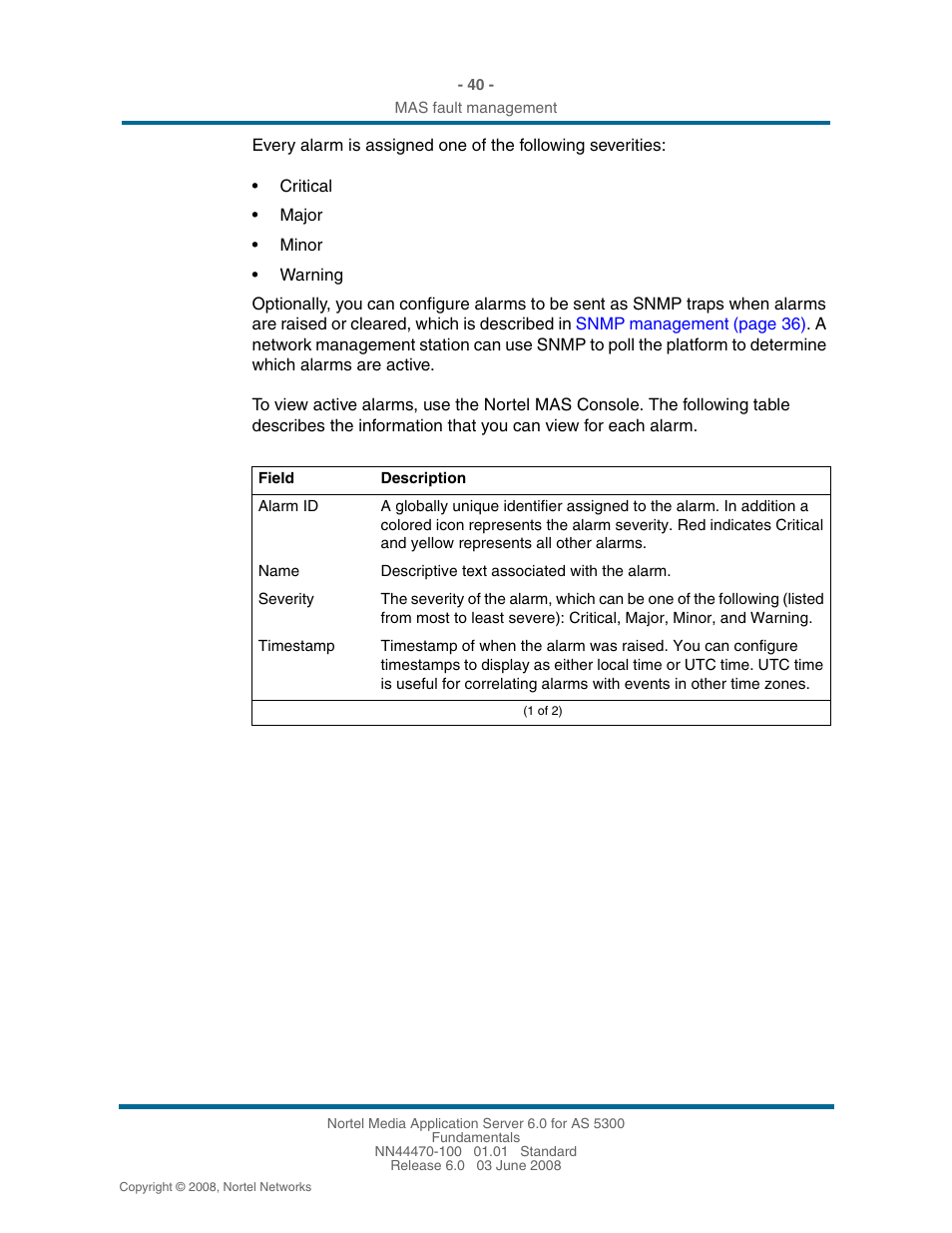 Nortel Networks NN44470-100 User Manual | Page 40 / 63