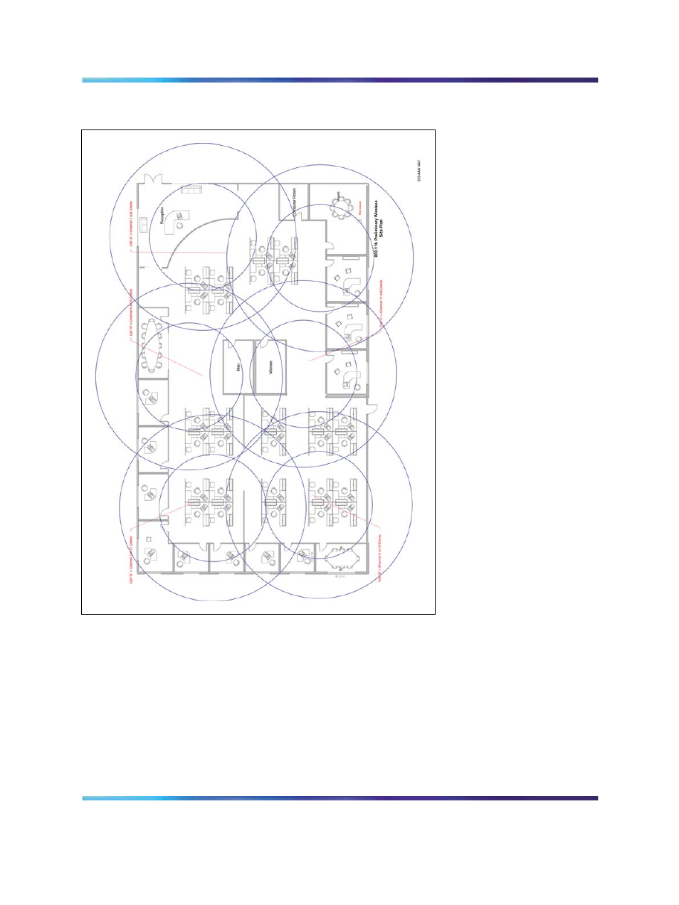 Solving coverage issues, Solving overlap issues, Figure 4 sample ap placement diagram for b radio | Nortel Networks NN43001-504 User Manual | Page 45 / 228