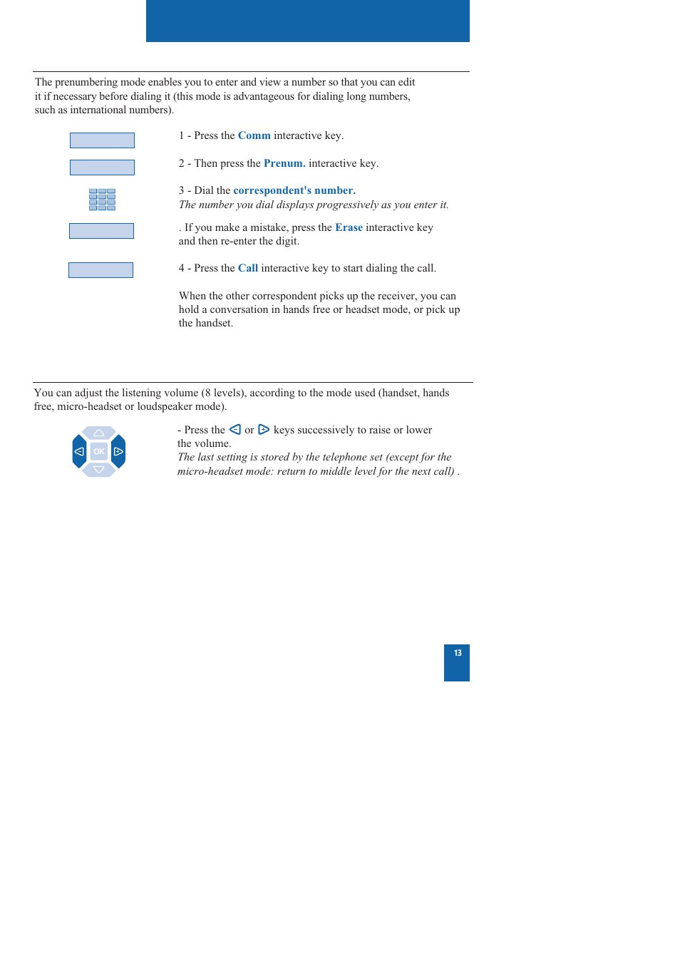 Dialing methods | Nortel Networks M760 User Manual | Page 21 / 94