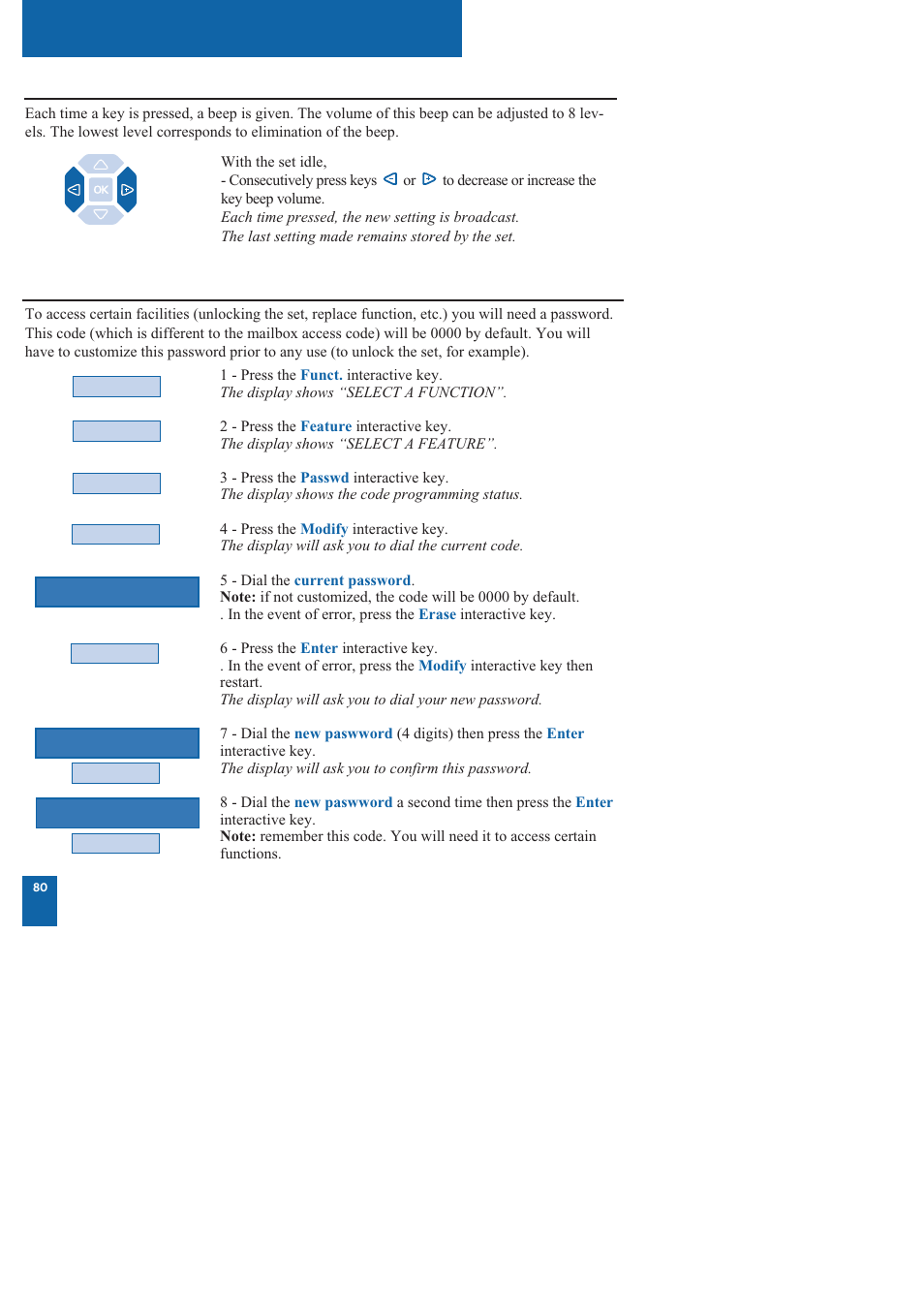 Settings | Nortel Networks M760 User Manual | Page 88 / 94