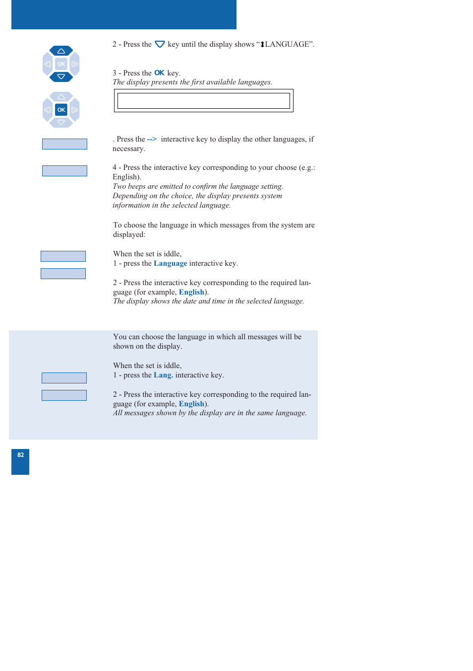 Settings | Nortel Networks M760 User Manual | Page 90 / 94