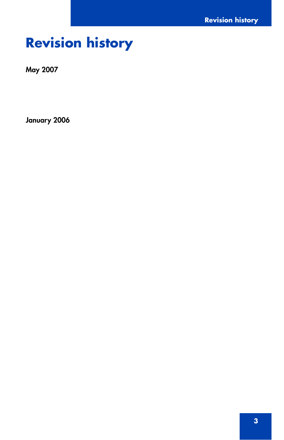 Revision history | Nortel Networks NN43112-102 User Manual | Page 3 / 46