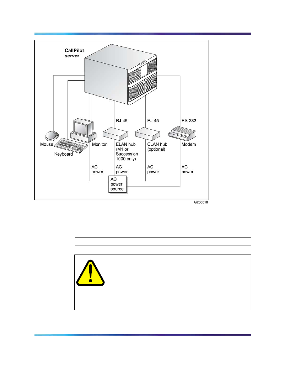 Warning | Nortel Networks NN44200-300 User Manual | Page 54 / 64