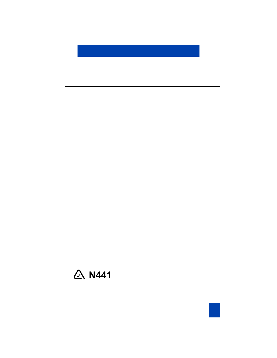 Important safety information, Handset information, N441 | Nortel Networks C4012 User Manual | Page 3 / 18