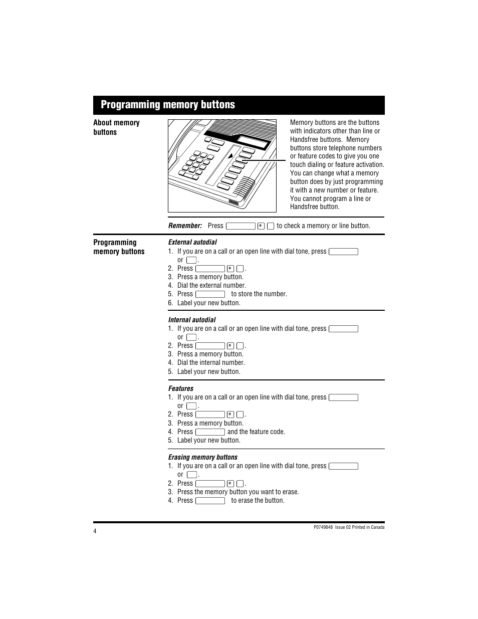 Nortel Networks M7208 User Manual | Page 4 / 4