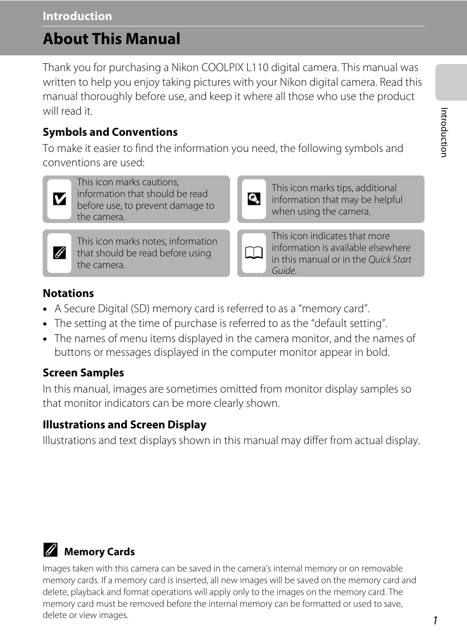 Introduction, About this manual, Ab c | Nortel Networks L110 User Manual | Page 13 / 156