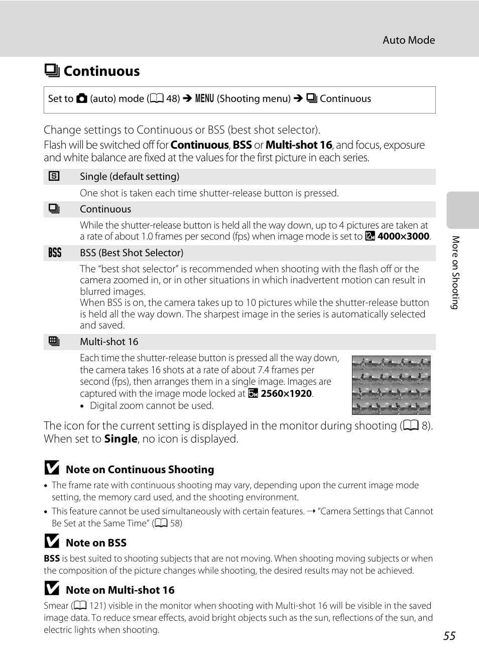 Continuous, C continuous, T (a 55 | A 55, Ccontinuous | Nortel Networks L110 User Manual | Page 67 / 156