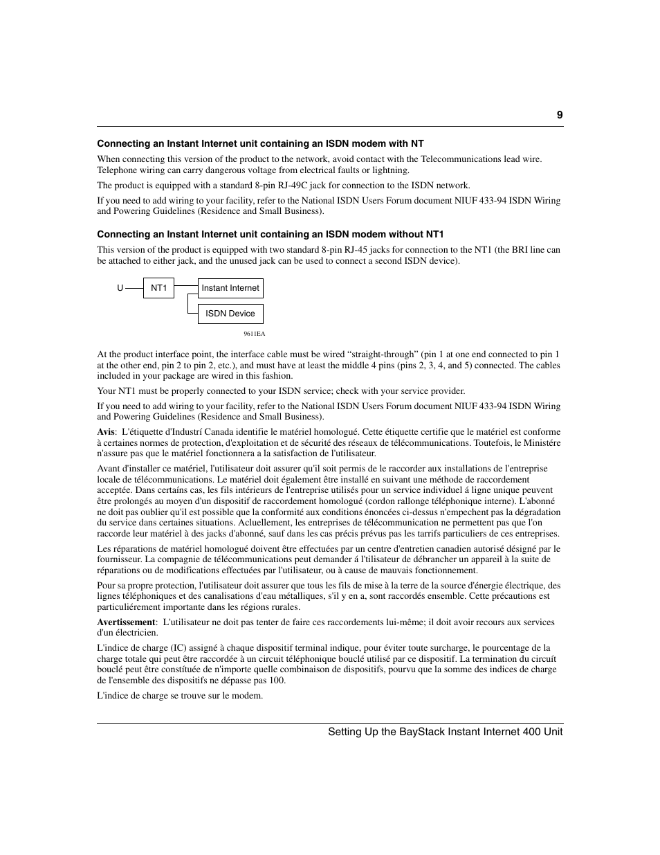 Nortel Networks Instant Internet 400 Unit User Manual | Page 9 / 60