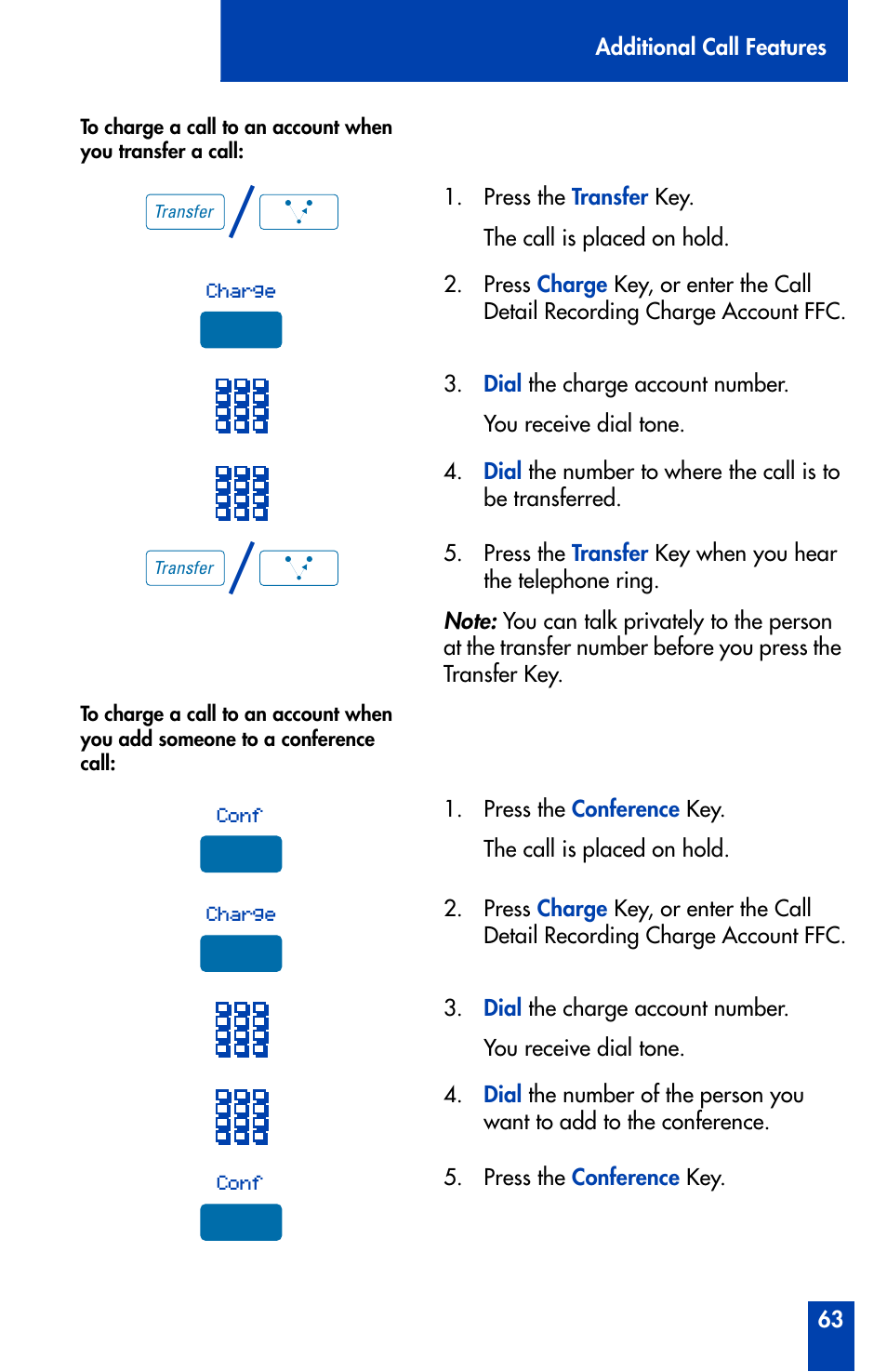 Nortel Networks Meridian M3902 User Manual | Page 63 / 146