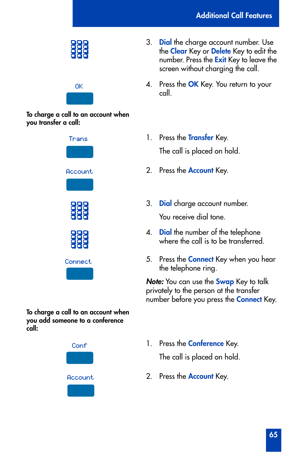 Nortel Networks Meridian M3902 User Manual | Page 65 / 146