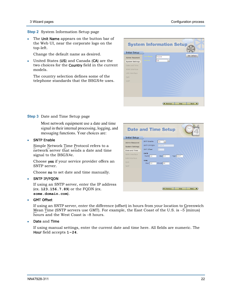 Nortel Networks Nortel Business Services Gateway BSGX4e User Manual | Page 21 / 31