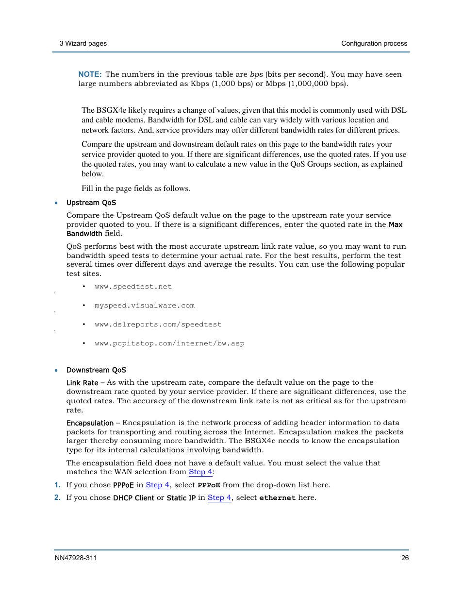 Nortel Networks Nortel Business Services Gateway BSGX4e User Manual | Page 25 / 31