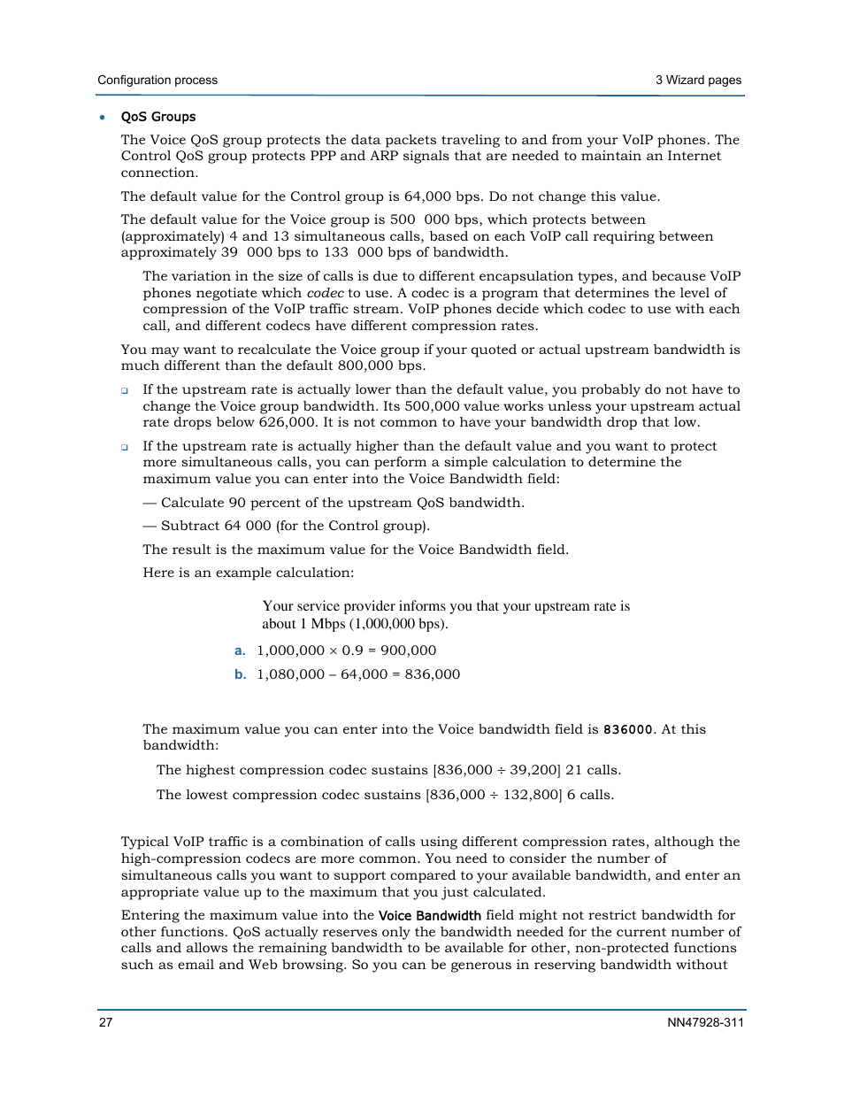 Nortel Networks Nortel Business Services Gateway BSGX4e User Manual | Page 26 / 31