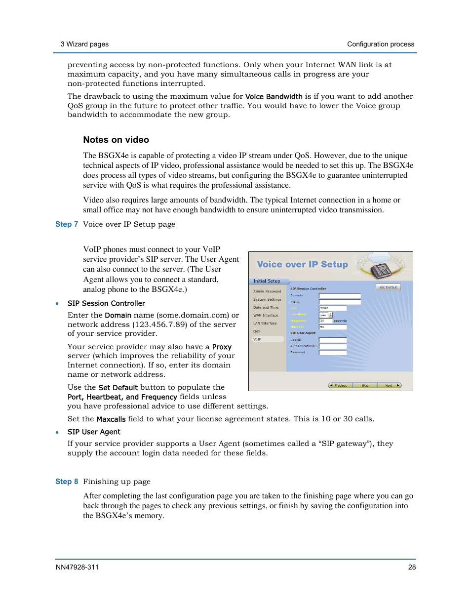 Nortel Networks Nortel Business Services Gateway BSGX4e User Manual | Page 27 / 31