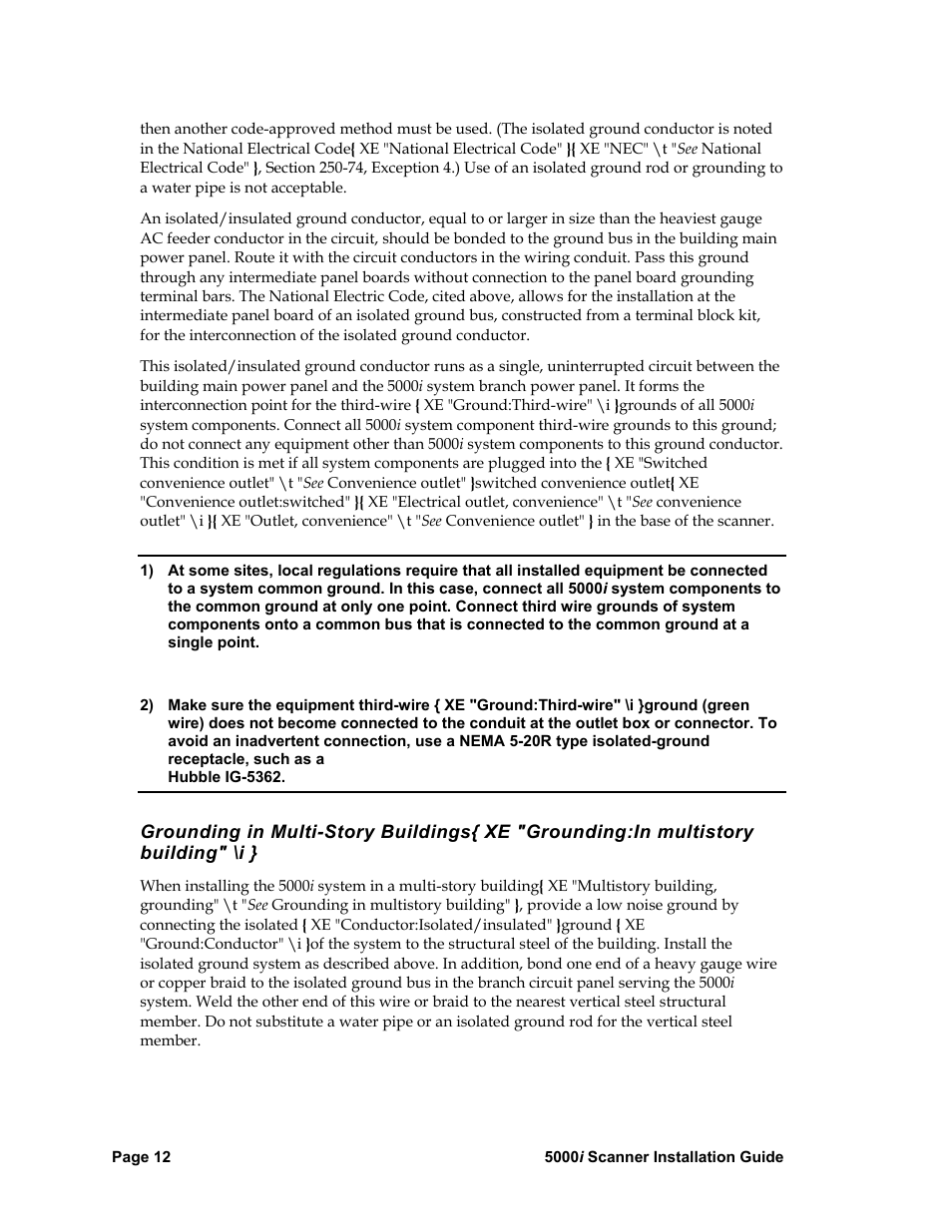 Nortel Networks 5000i User Manual | Page 24 / 54