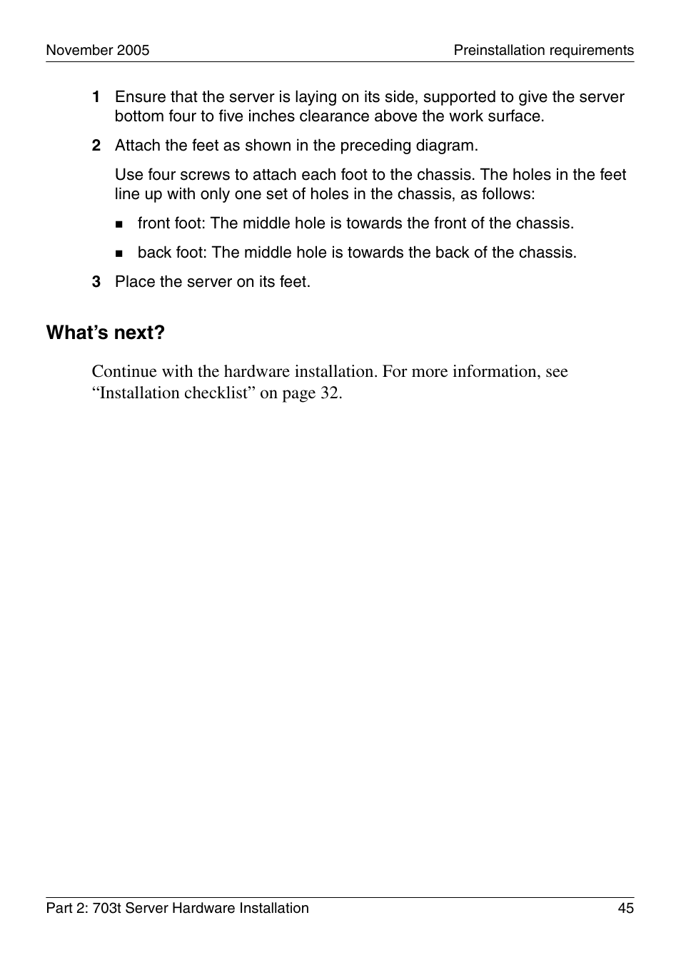 What’s next | Nortel Networks CALLPILOT 555-7101-226 User Manual | Page 45 / 72