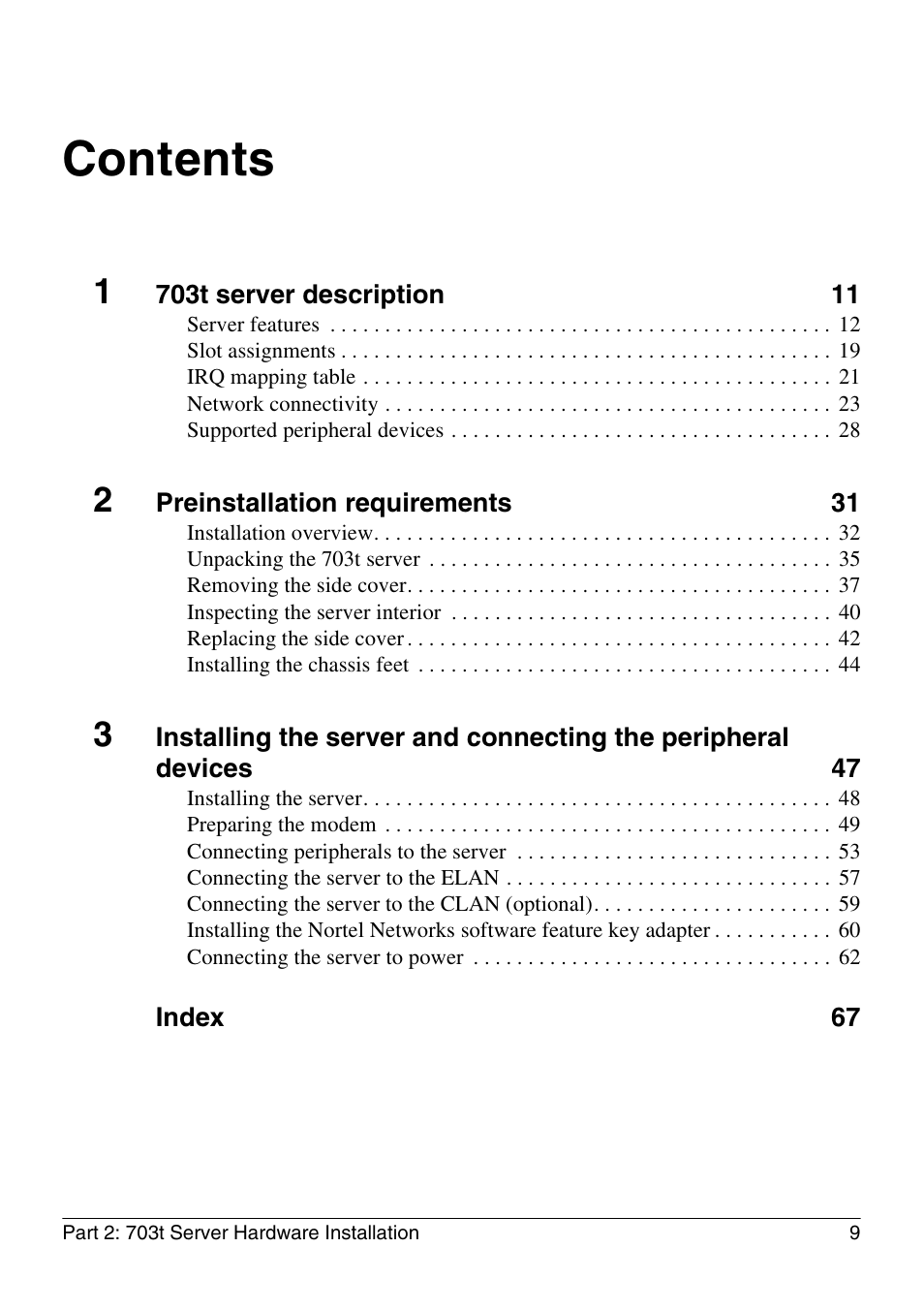Nortel Networks CALLPILOT 555-7101-226 User Manual | Page 9 / 72