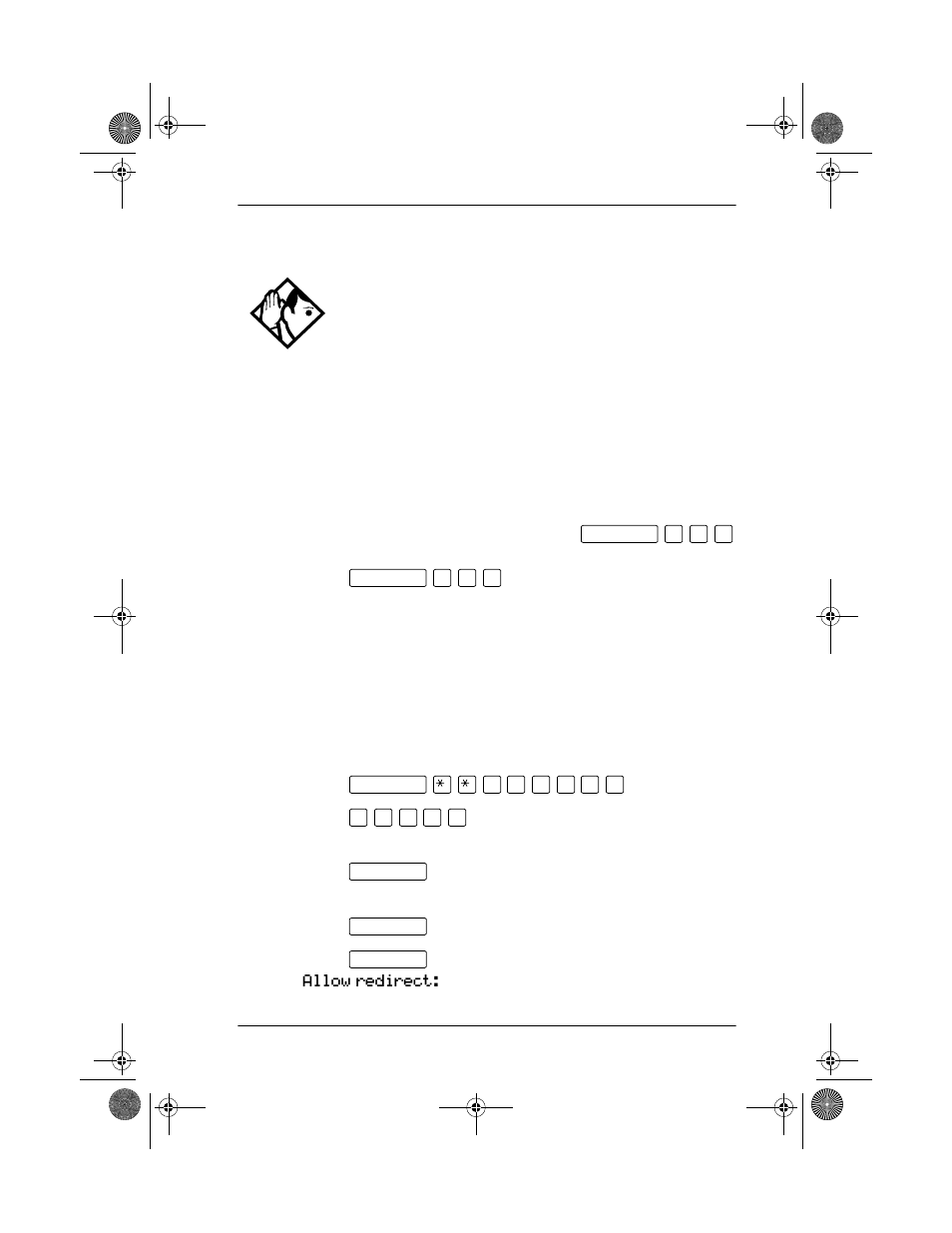 Canceling line redirection, Allowing a telephone to redirect calls | Nortel Networks Modular ICS 4.0 User Manual | Page 101 / 242