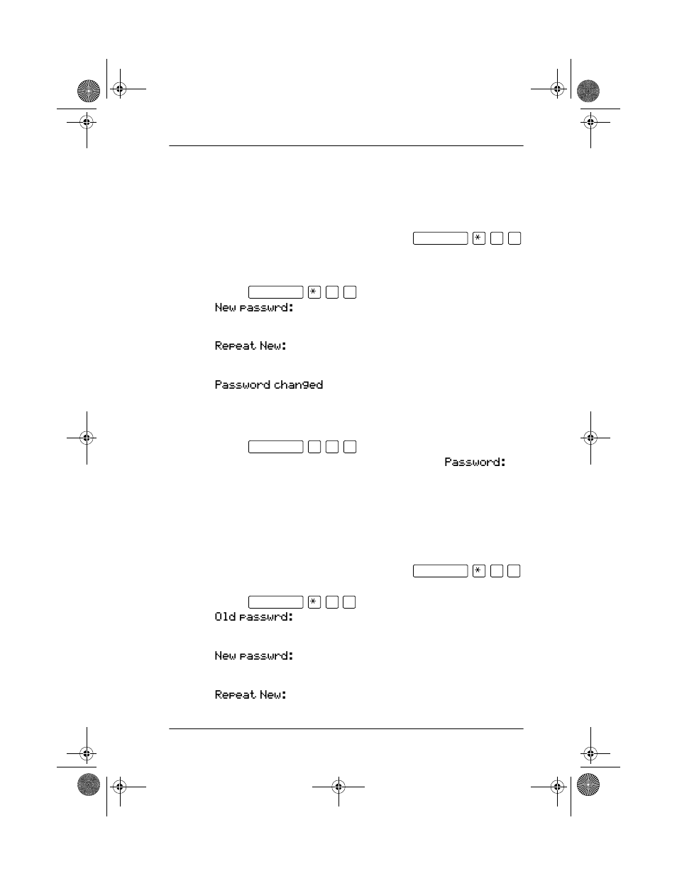 Creating a password to your call log, Changing your call log password | Nortel Networks Modular ICS 4.0 User Manual | Page 123 / 242