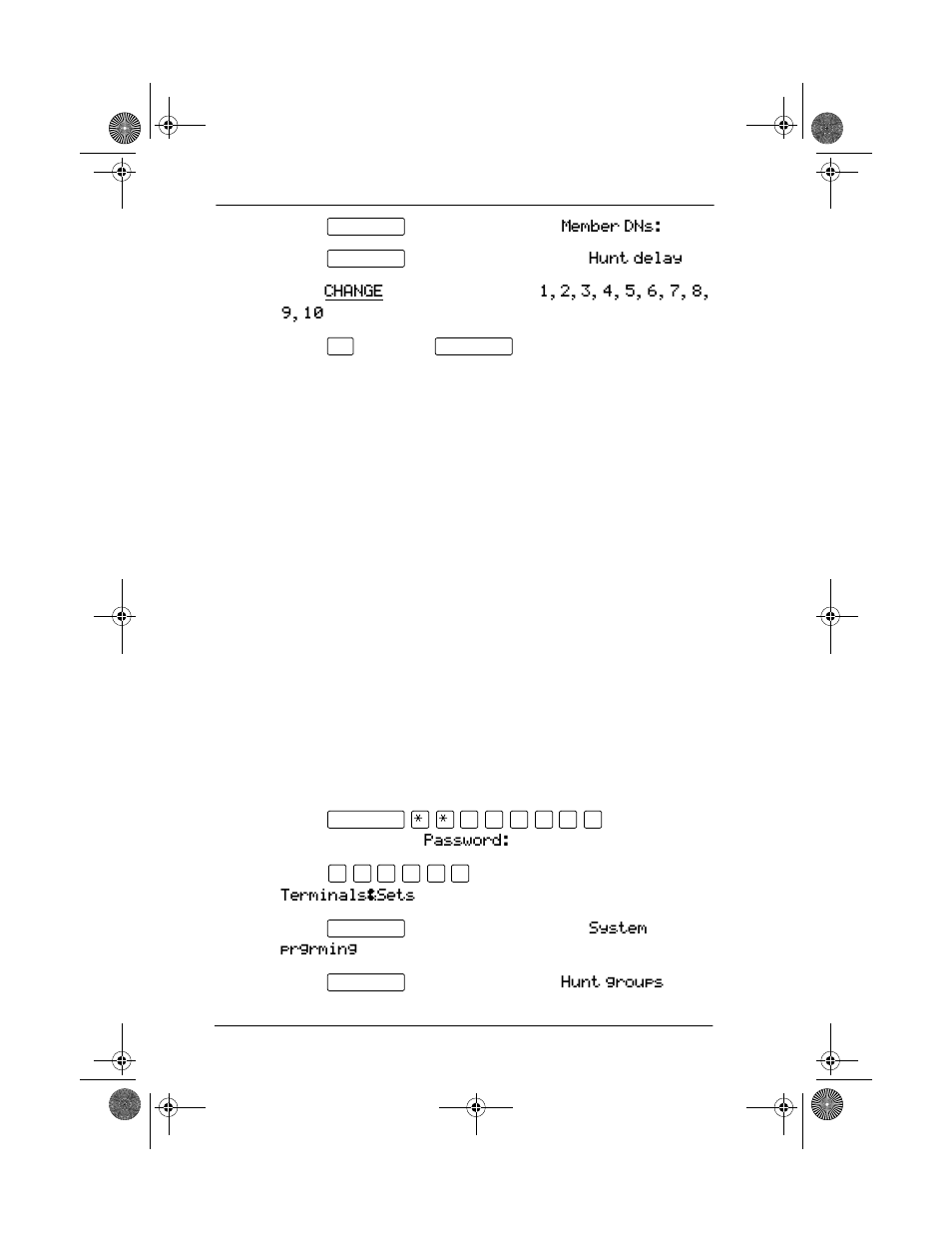 Programming busy line setting, Programming busy line setting 142 | Nortel Networks Modular ICS 4.0 User Manual | Page 154 / 242