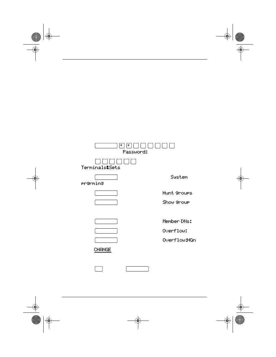 Programming the overflow set, Programming the overflow set 144 | Nortel Networks Modular ICS 4.0 User Manual | Page 156 / 242