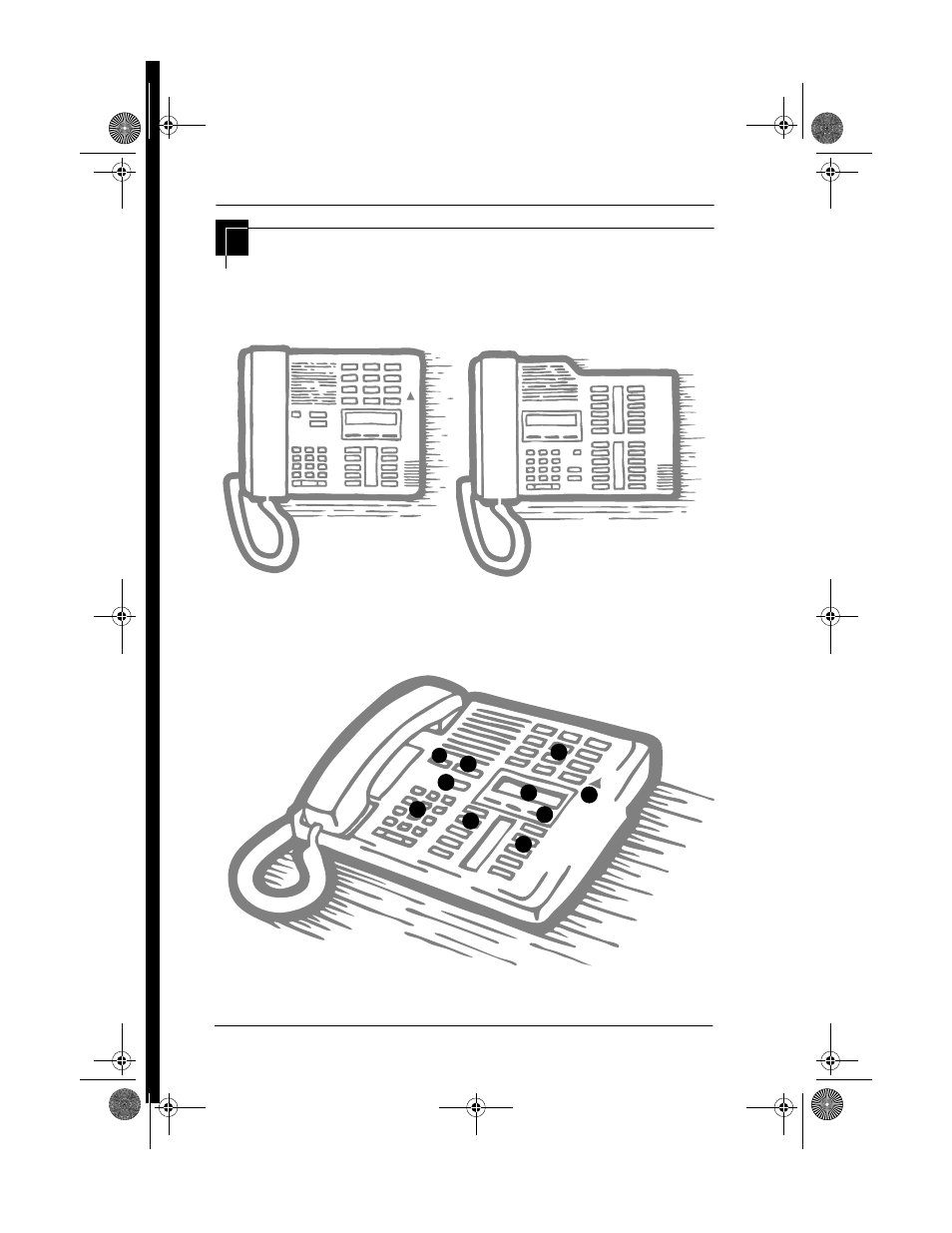 Using buttons 4, Using buttons | Nortel Networks Modular ICS 4.0 User Manual | Page 16 / 242