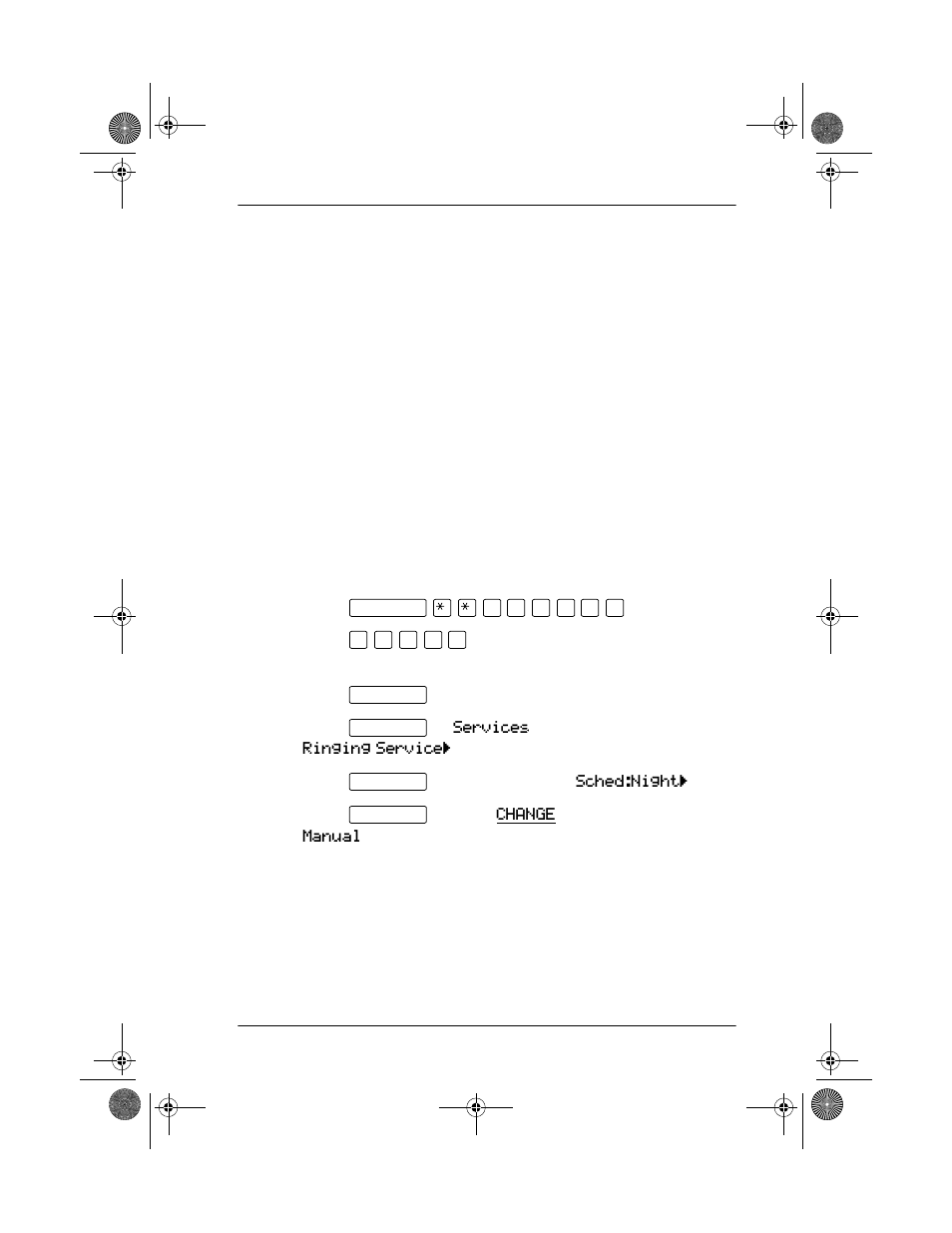 An example of how to turn on a service manually | Nortel Networks Modular ICS 4.0 User Manual | Page 179 / 242