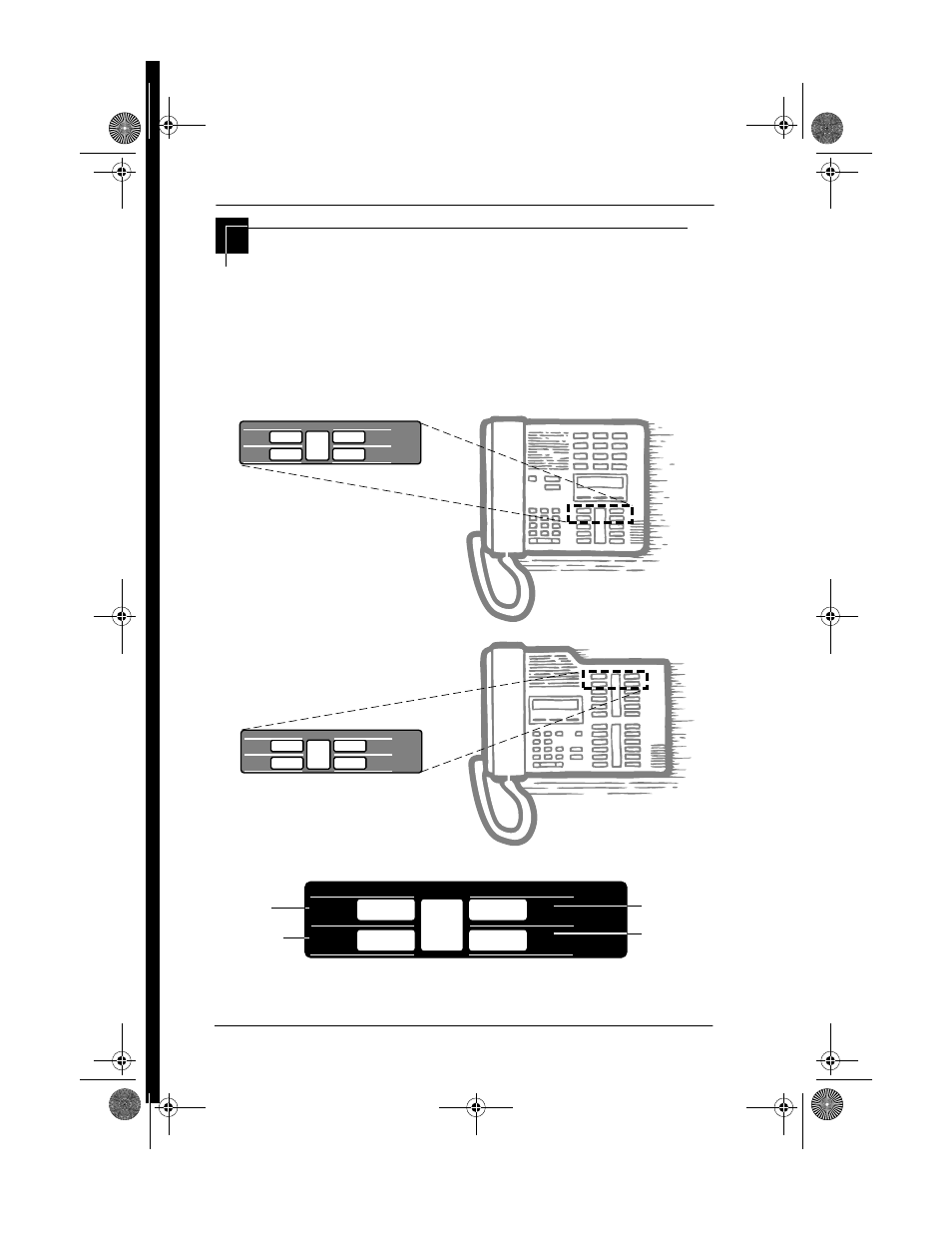 The programming overlay 6, Placing the programming overlay, 6 / getting started with norstar | Nortel Networks Modular ICS 4.0 User Manual | Page 18 / 242