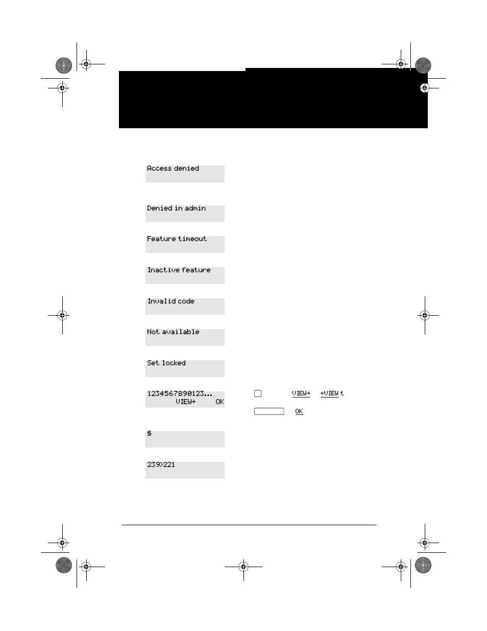 Common feature displays, Common feature displays 203 | Nortel Networks Modular ICS 4.0 User Manual | Page 215 / 242