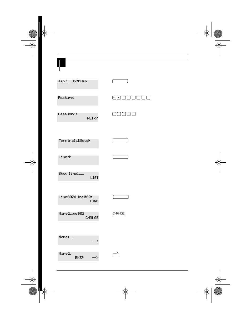 Changing the name of a line 22, Changing the name of a line | Nortel Networks Modular ICS 4.0 User Manual | Page 34 / 242