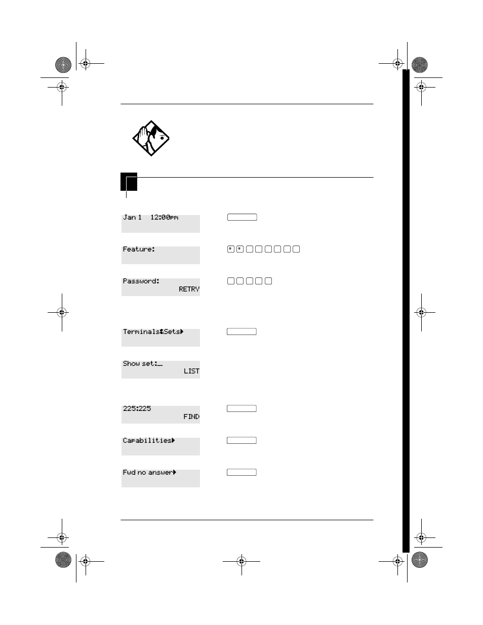 Making changes to call forward on busy 25, Making changes to call forward on busy | Nortel Networks Modular ICS 4.0 User Manual | Page 37 / 242