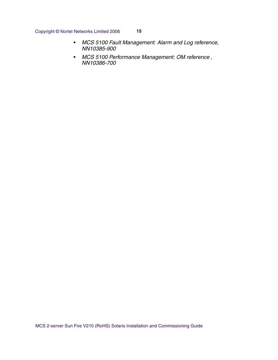 Nortel Networks Sun Fire V210 (RoHS) User Manual | Page 15 / 176