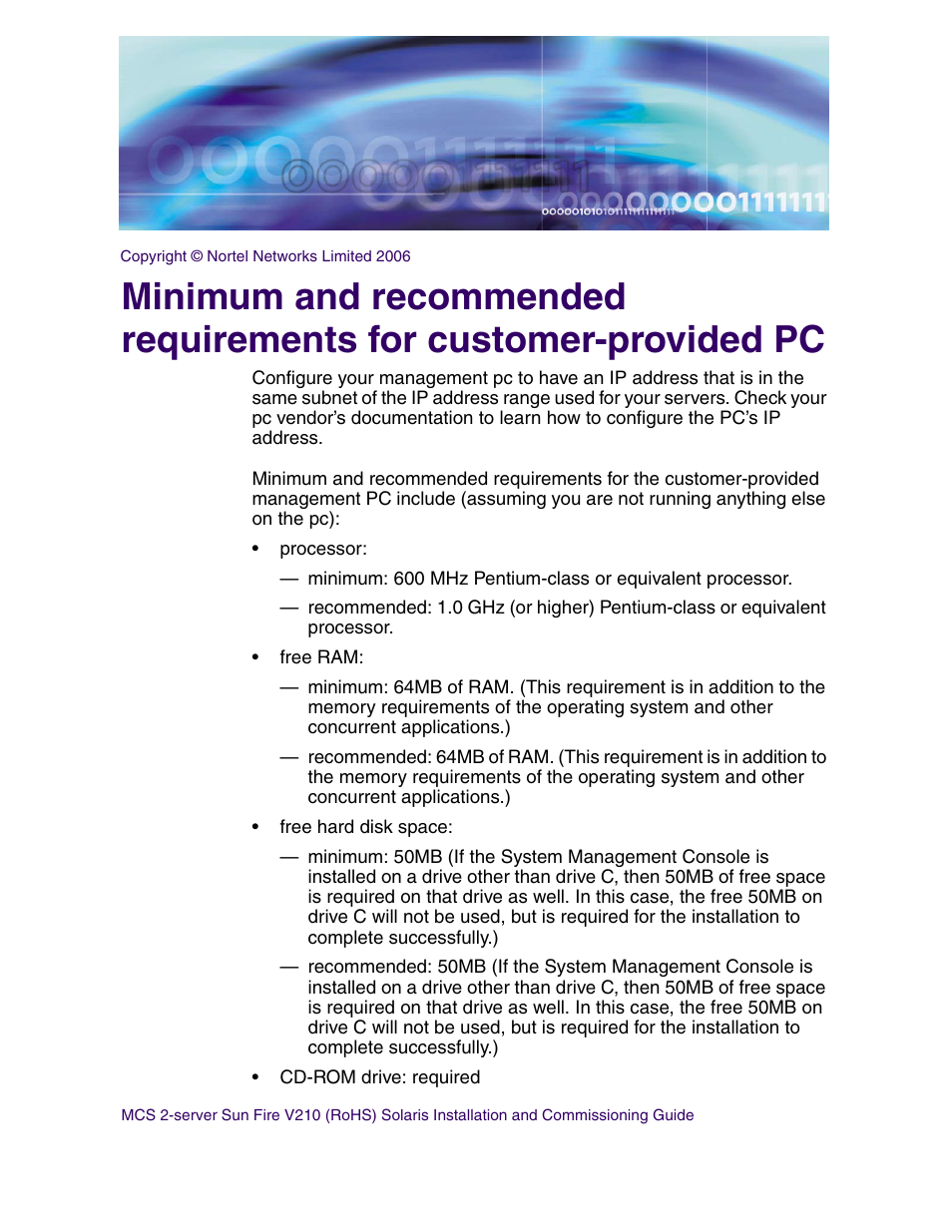 Nortel Networks Sun Fire V210 (RoHS) User Manual | Page 23 / 176