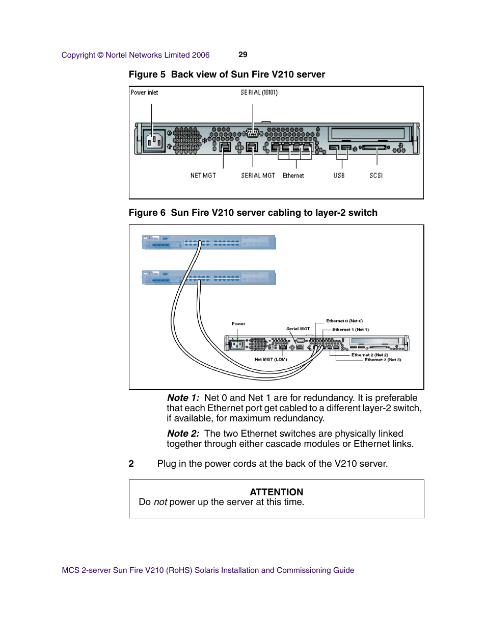 Nortel Networks Sun Fire V210 (RoHS) User Manual | Page 29 / 176