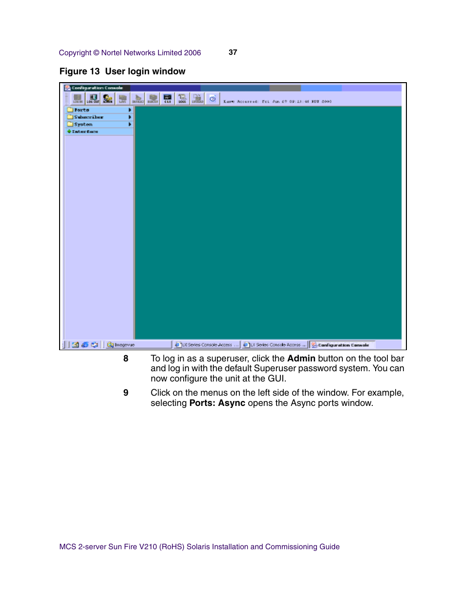 Nortel Networks Sun Fire V210 (RoHS) User Manual | Page 37 / 176