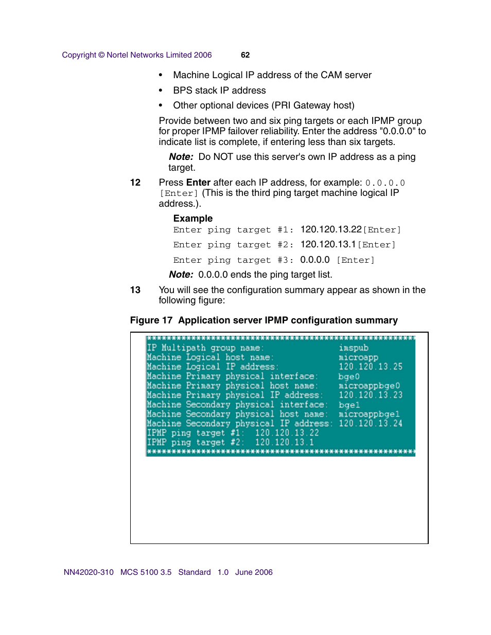 Nortel Networks Sun Fire V210 (RoHS) User Manual | Page 62 / 176
