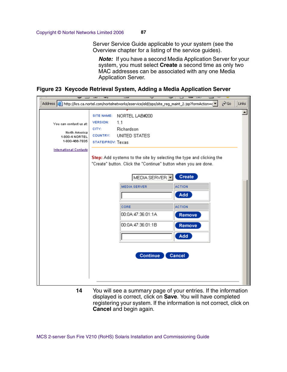 Nortel Networks Sun Fire V210 (RoHS) User Manual | Page 87 / 176
