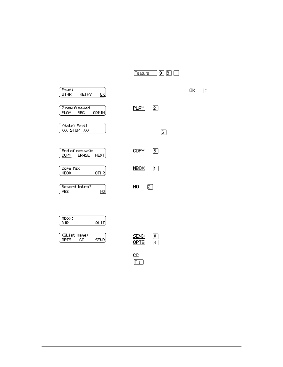 Sending a fax system group message (fax broadcast) | Nortel Networks Enterprise Edge 2.0 Voice Messaging Fax User Manual | Page 24 / 24