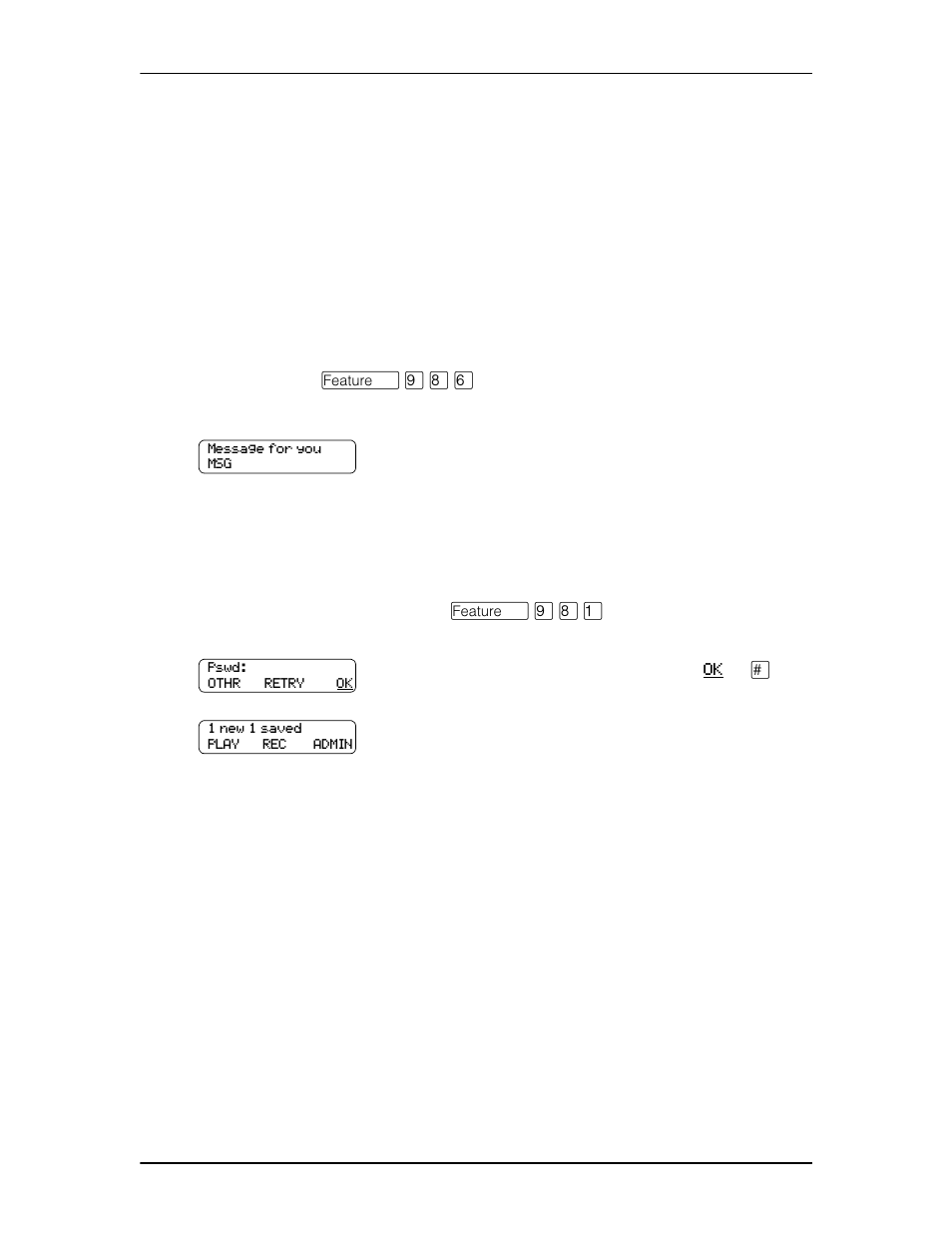 Receiving a fax message, Receiving a fax message 8 | Nortel Networks Enterprise Edge 2.0 Voice Messaging Fax User Manual | Page 8 / 24