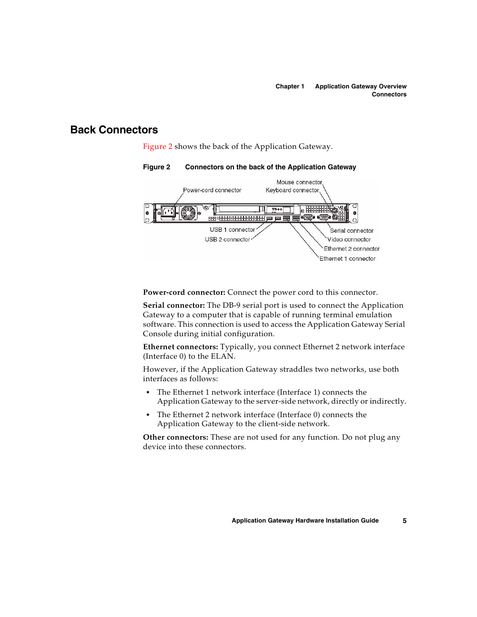 Back connectors | Nortel Networks 2000 User Manual | Page 13 / 28