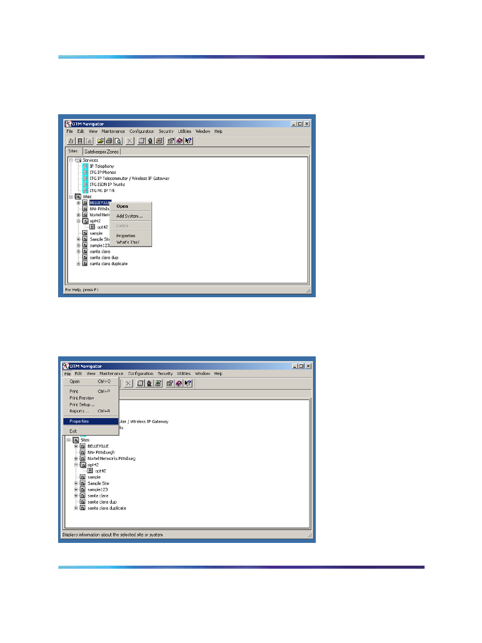 Figure 70 change system properties | Nortel Networks NN43001-563 User Manual | Page 285 / 490