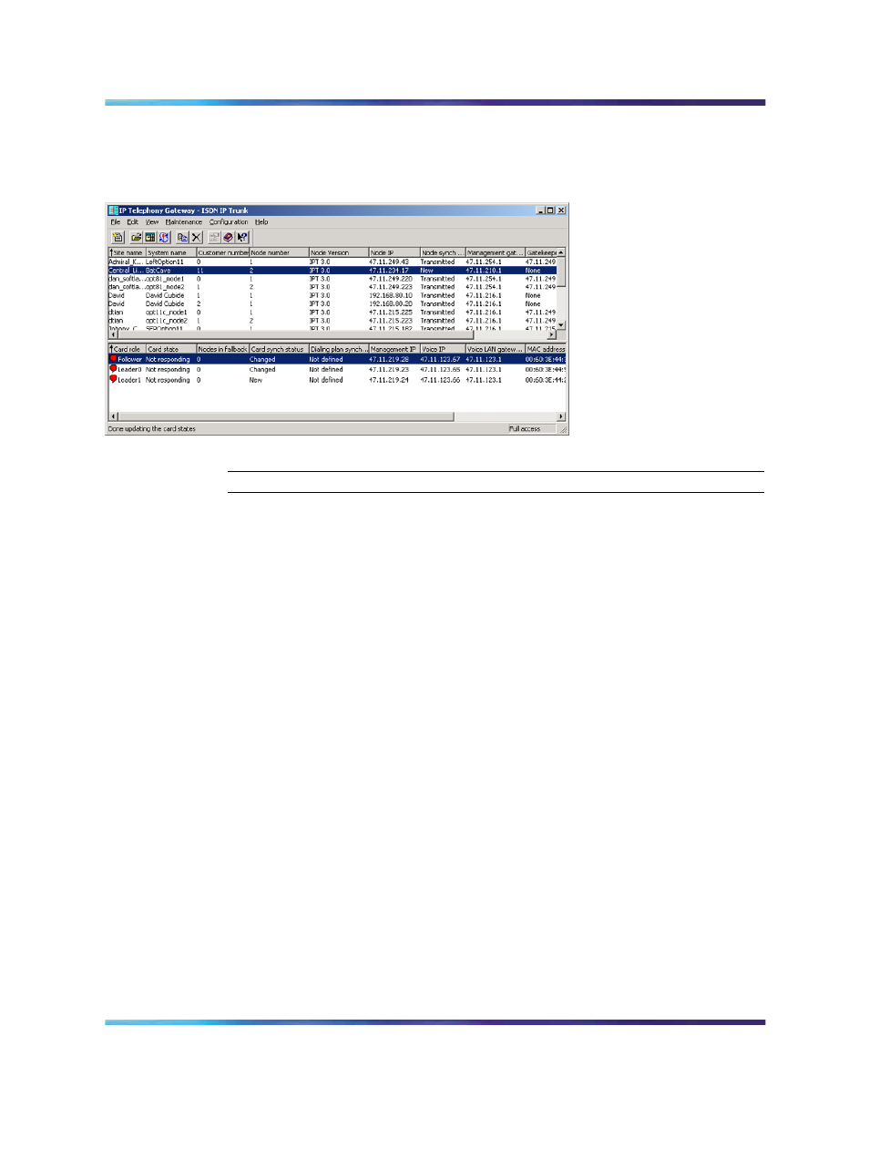 Define the dialing plan information, Non-gatekeeper-resolved (local) dialing plan, Figure 113 the node is deleted | Nortel Networks NN43001-563 User Manual | Page 318 / 490