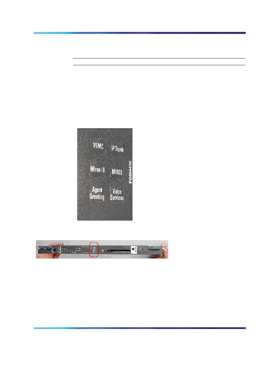 Media card application identification labels, Figure 15 media card identification labels, Figure 16 labeled media card | Nortel Networks NN43001-563 User Manual | Page 60 / 490