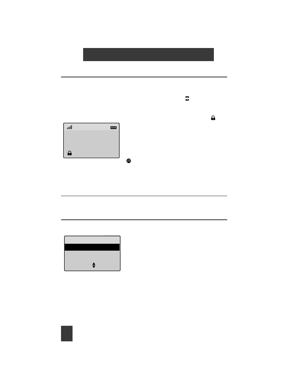 Melody, Key lock, Caller list | Ringer settings | Nortel Networks C4050 User Manual | Page 19 / 29