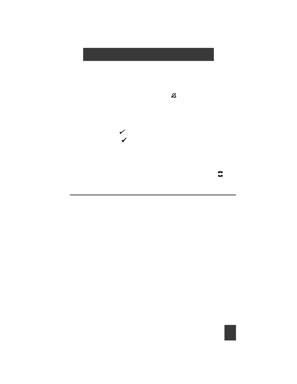 Type, Device, Volume | Caller filter | Nortel Networks C4050 User Manual | Page 20 / 29