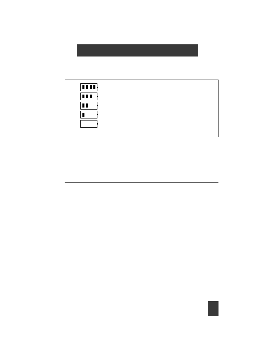 Battery status, Initial setup | Nortel Networks C4050 User Manual | Page 6 / 29