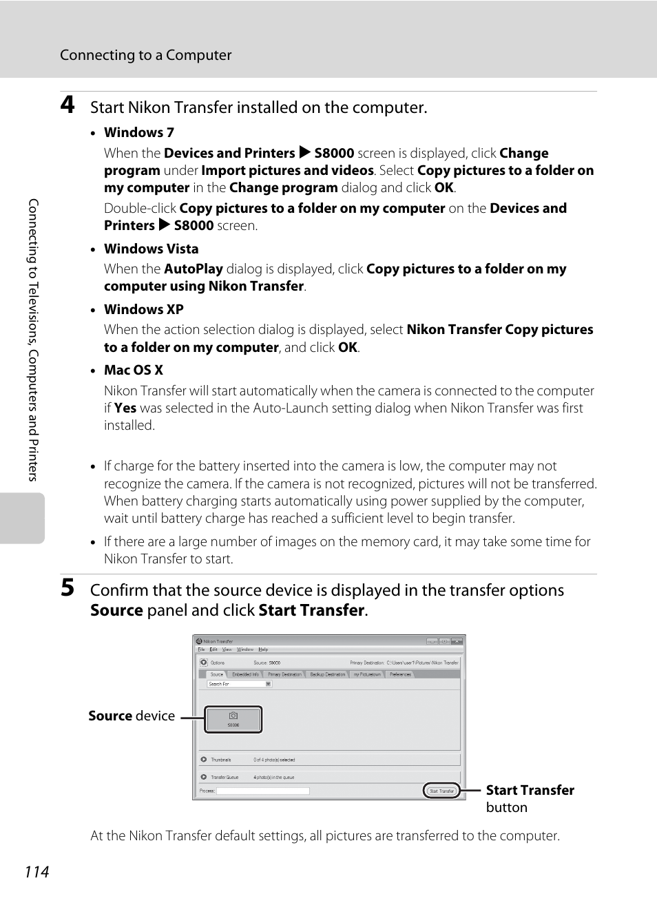 Nortel Networks COOLPIX S8000 User Manual | Page 126 / 184